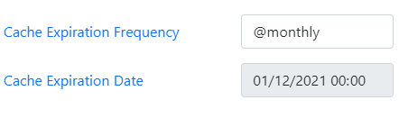 Combostrap Cache Expiration Frequency