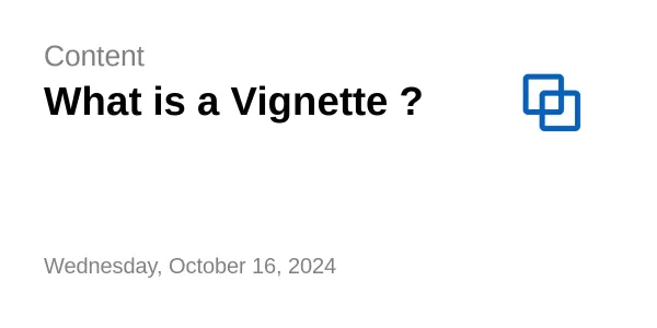 Vignette