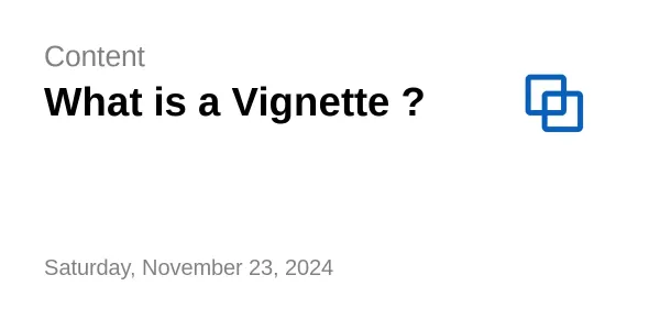 Vignette