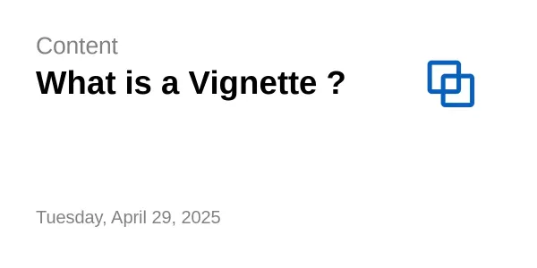 Vignette