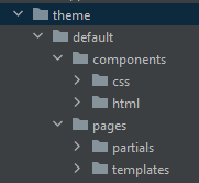 Combostrap Default Theme File Explorer