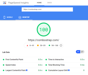 Page Speed Performance