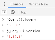 jquery_version_browser_console.png