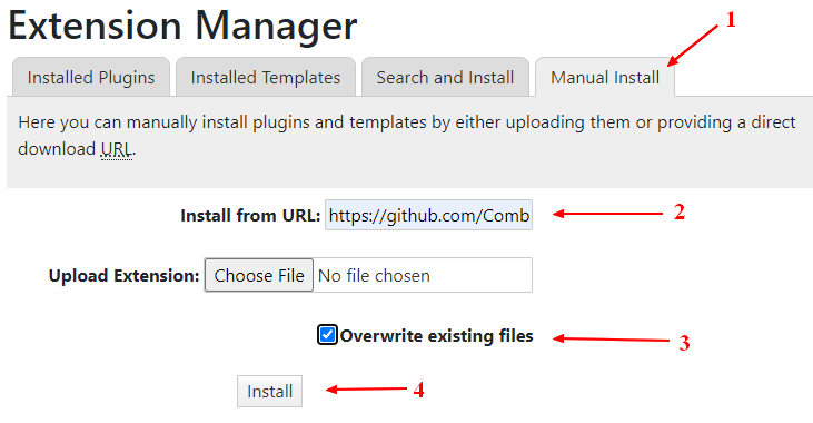 Extension Manager Dokuwiki Manual Install