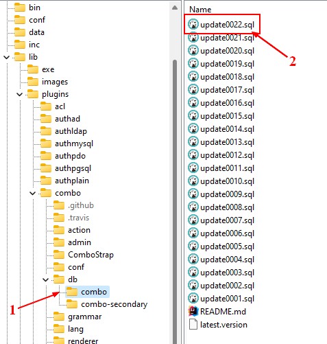 Last Sqlite Combo Version